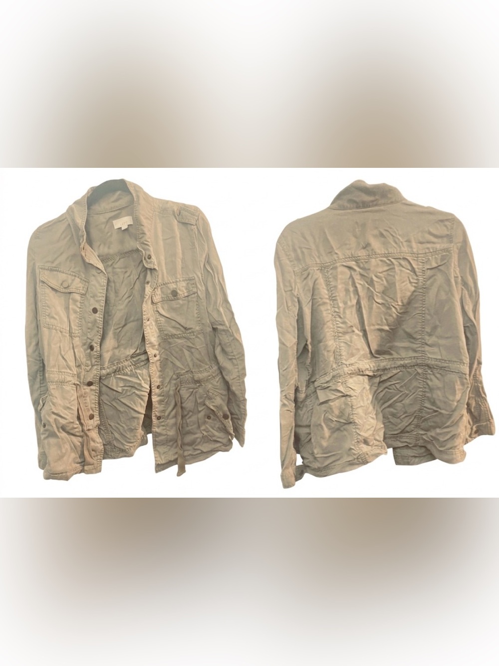 Light green Utility Jacket